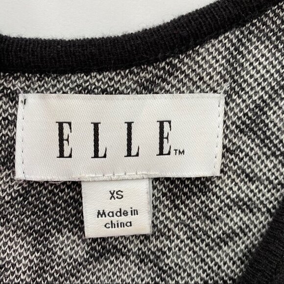 Elle fit & flare knit midi dress with cap sleeves, soft cotton blend fabric - Picture 8 of 10